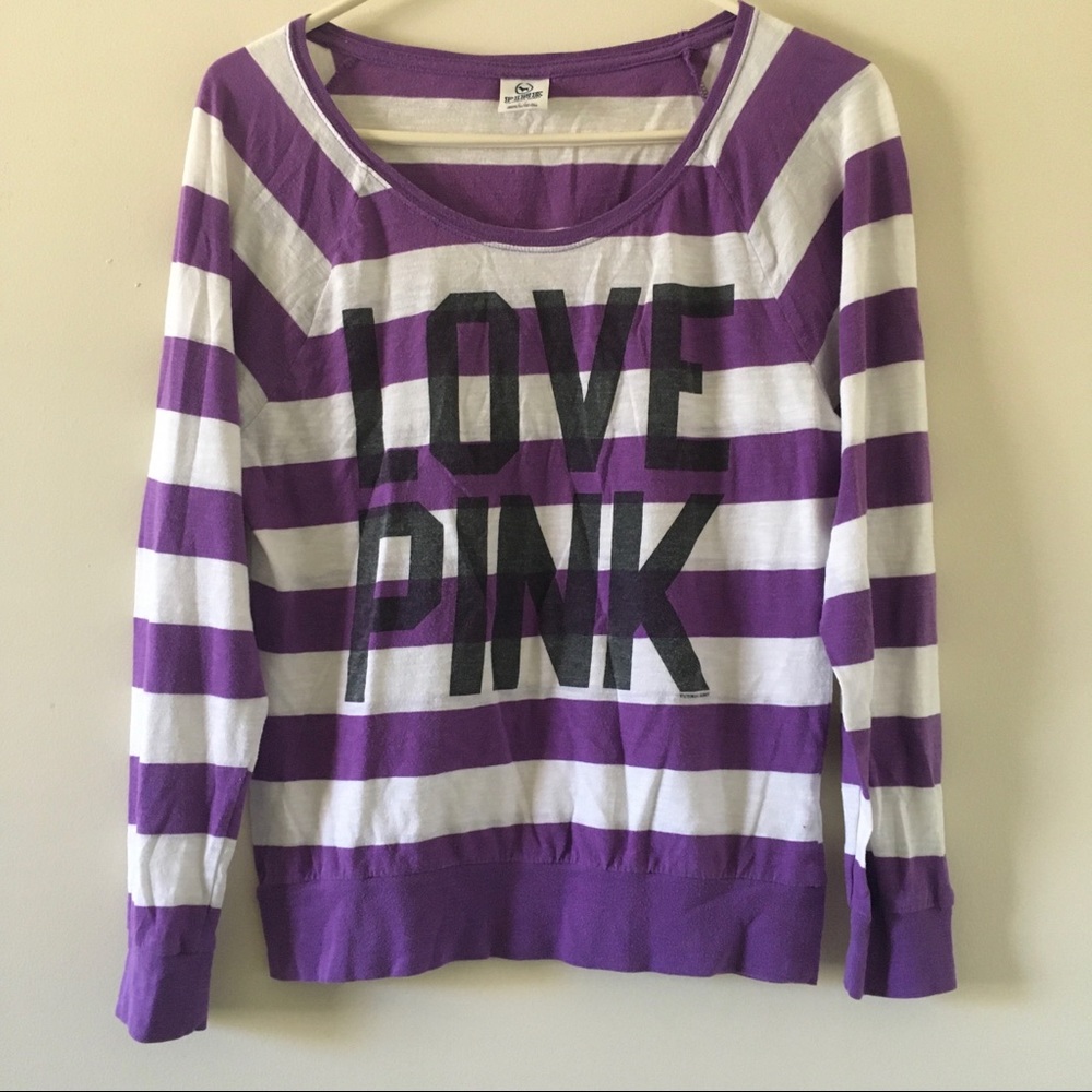 Pink Victoria’s Secret Long Sleeve Shirt